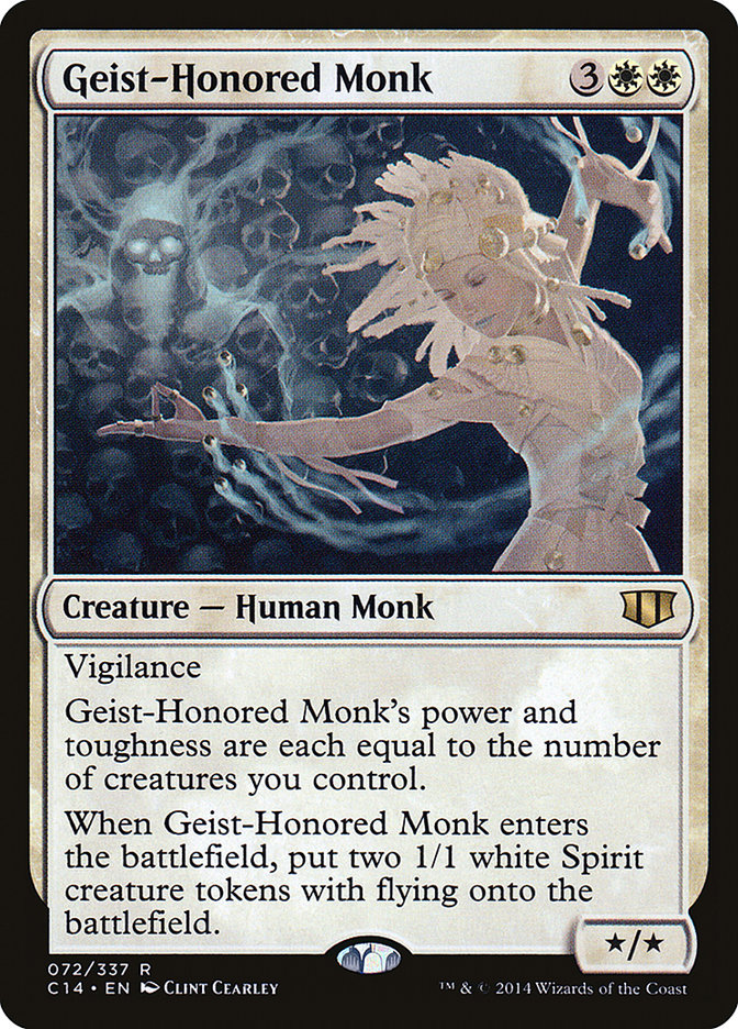 Geist-Honored Monk [Commander 2014] - Magic: The Gathering - Card Brawlers | Quebec | Canada |