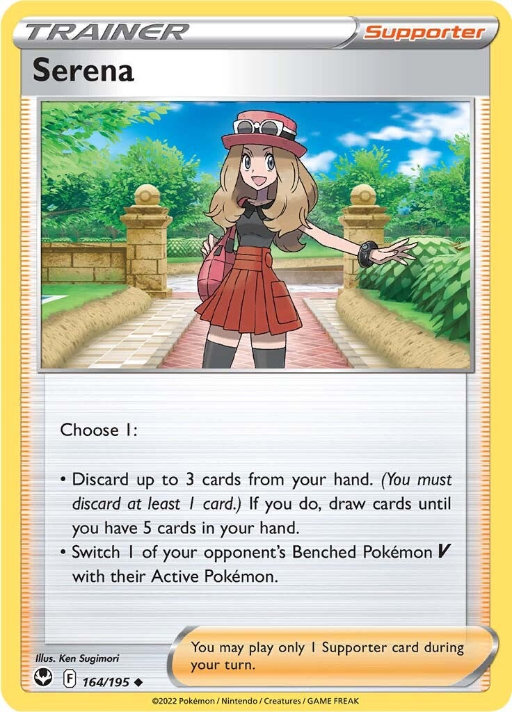 Serena (164/195) [Sword & Shield: Silver Tempest] - Pokémon - Card Brawlers | Quebec | Canada |