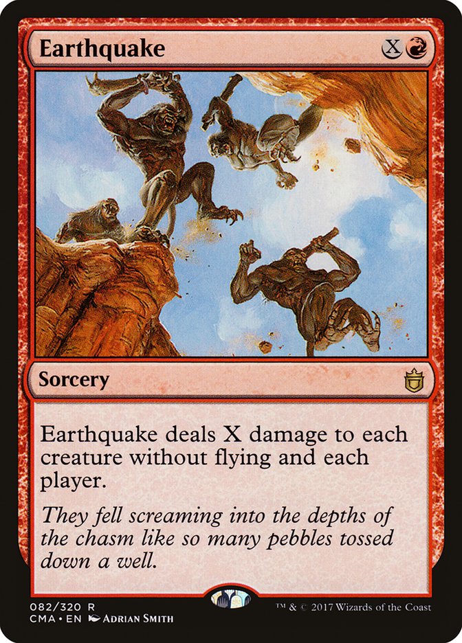 Earthquake [Commander Anthology] - Magic: The Gathering - Card Brawlers | Quebec | Canada |