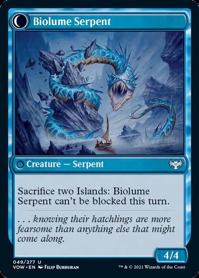 Biolume Egg // Biolume Serpent [Innistrad: Crimson Vow] - Magic: The Gathering - Card Brawlers | Quebec | Canada |