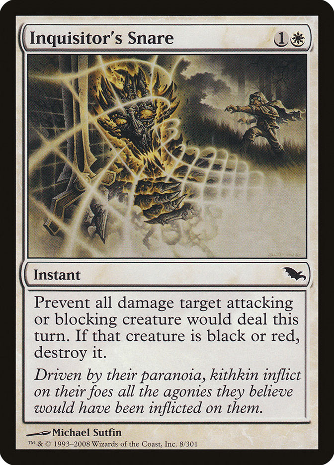 Inquisitor's Snare [Shadowmoor] - Magic: The Gathering - Card Brawlers | Quebec | Canada |