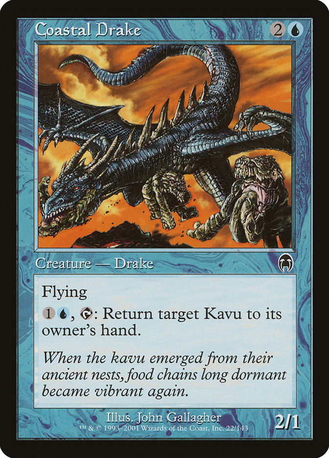 Coastal Drake [Apocalypse] - Magic: The Gathering - Card Brawlers | Quebec | Canada |