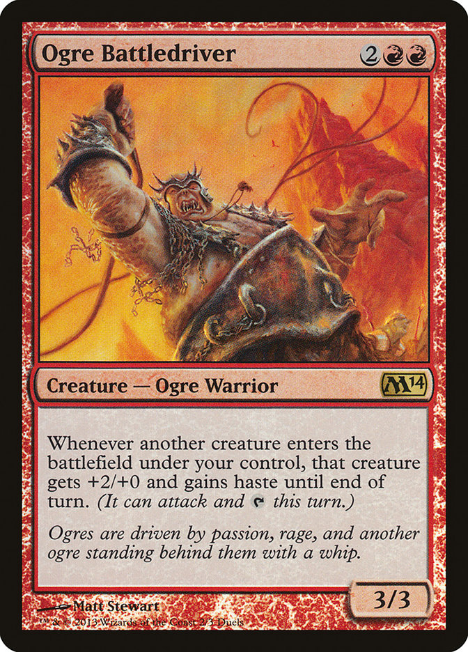 Ogre Battledriver (Duels of the Planeswalkers Promos) [Duels of the Planeswalkers Promos 2013] - Magic: The Gathering - Card Brawlers | Quebec | Canada |