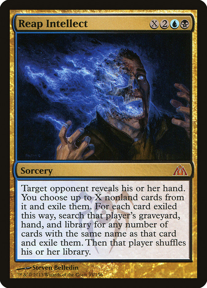 Reap Intellect [Dragon's Maze] - Magic: The Gathering - Card Brawlers | Quebec | Canada |