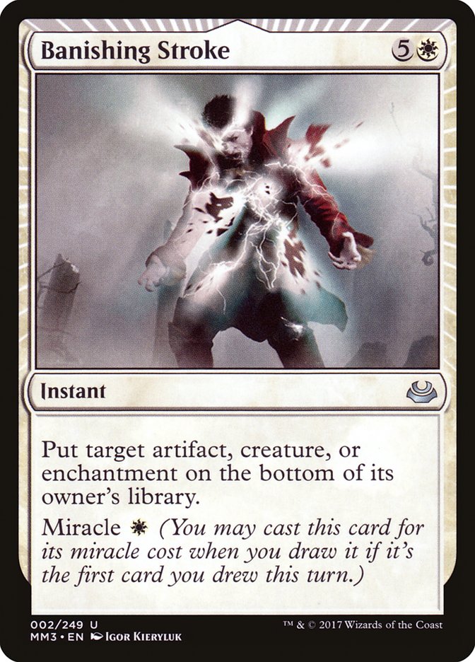 Banishing Stroke [Modern Masters 2017] - Magic: The Gathering - Card Brawlers | Quebec | Canada |