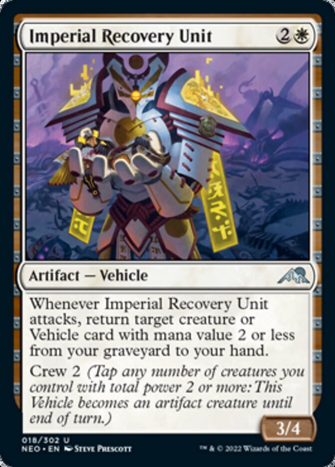 Imperial Recovery Unit [Kamigawa: Neon Dynasty] - Magic: The Gathering - Card Brawlers | Quebec | Canada |