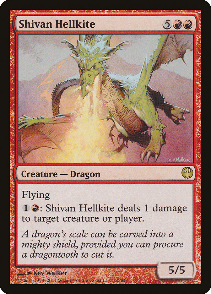 Shivan Hellkite [Duel Decks: Knights vs. Dragons] - Magic: The Gathering - Card Brawlers | Quebec | Canada |