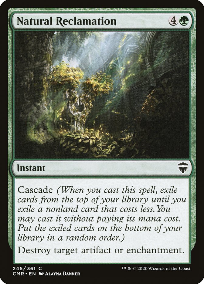 Natural Reclamation [Commander Legends] - Magic: The Gathering - Card Brawlers | Quebec | Canada |