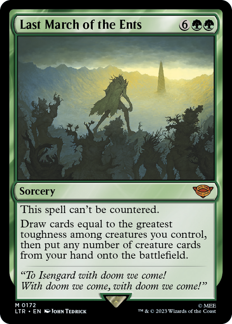 Last March of the Ents [The Lord of the Rings: Tales of Middle-Earth] - Magic: The Gathering - Card Brawlers | Quebec | Canada |