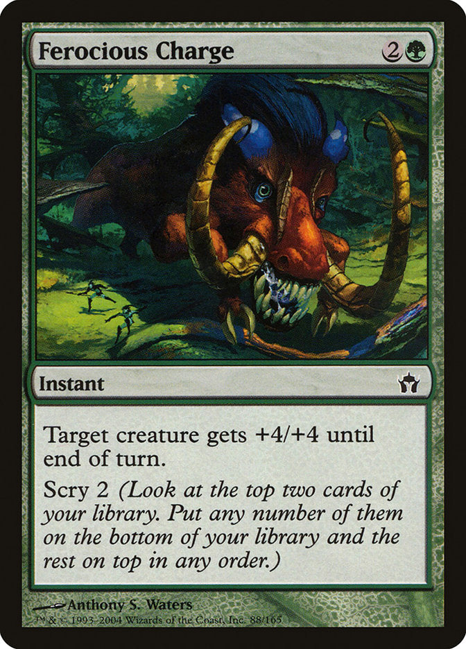 Ferocious Charge [Fifth Dawn] - Magic: The Gathering - Card Brawlers | Quebec | Canada |