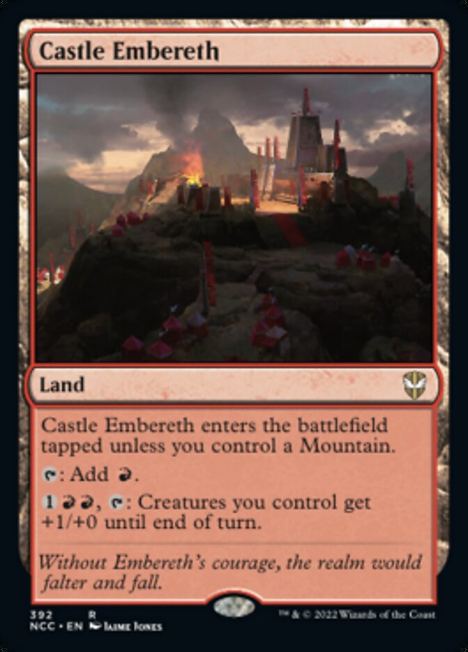 Castle Embereth [Streets of New Capenna Commander] - Magic: The Gathering - Card Brawlers | Quebec | Canada |