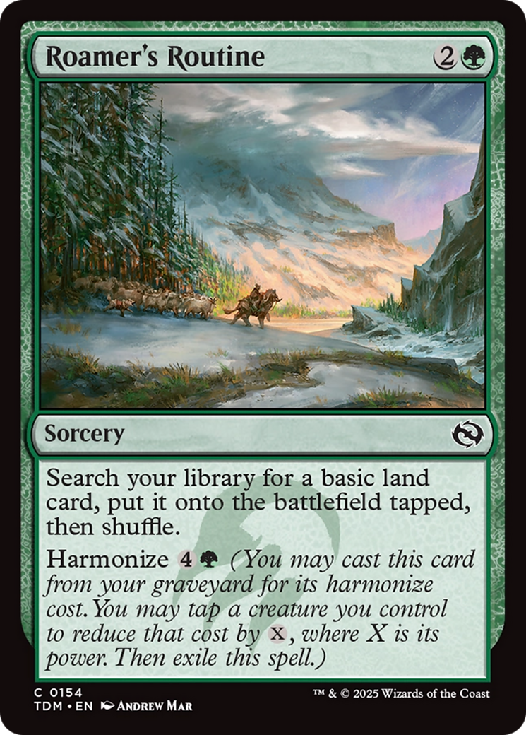 Roamer's Routine [Tarkir: Dragonstorm] - Magic: The Gathering - Card Brawlers | Quebec | Canada |