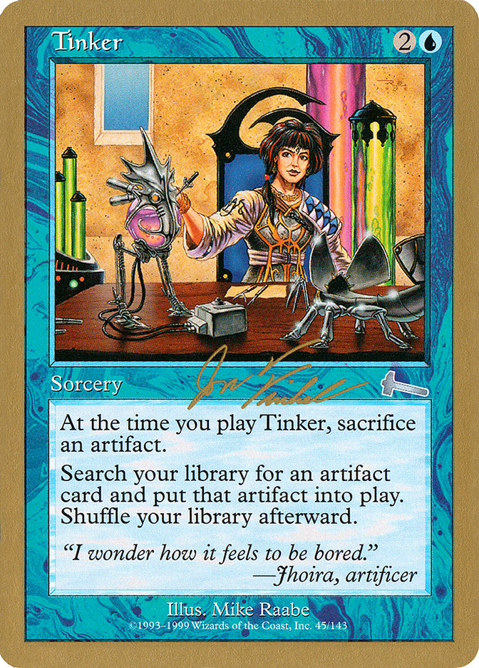 Tinker (Jon Finkel) [World Championship Decks 2000] - Magic: The Gathering - Card Brawlers | Quebec | Canada |