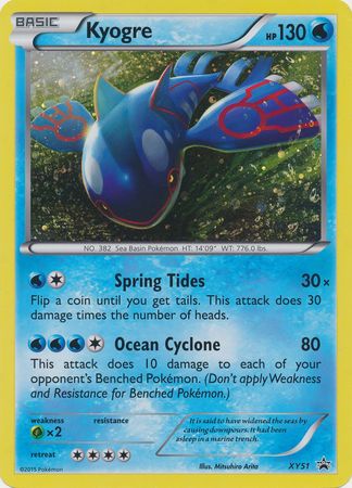 Kyogre (XY51) (Jumbo Card) [XY: Black Star Promos] - Pokémon - Card Brawlers | Quebec | Canada |