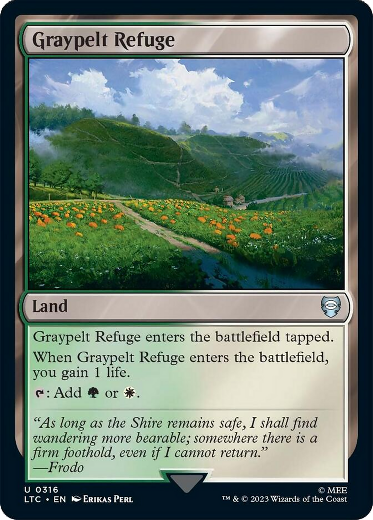 Graypelt Refuge [The Lord of the Rings: Tales of Middle-Earth Commander] - Magic: The Gathering - Card Brawlers | Quebec | Canada |