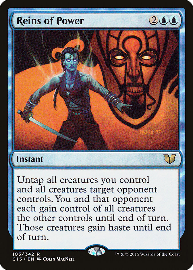 Reins of Power [Commander 2015] - Magic: The Gathering - Card Brawlers | Quebec | Canada |