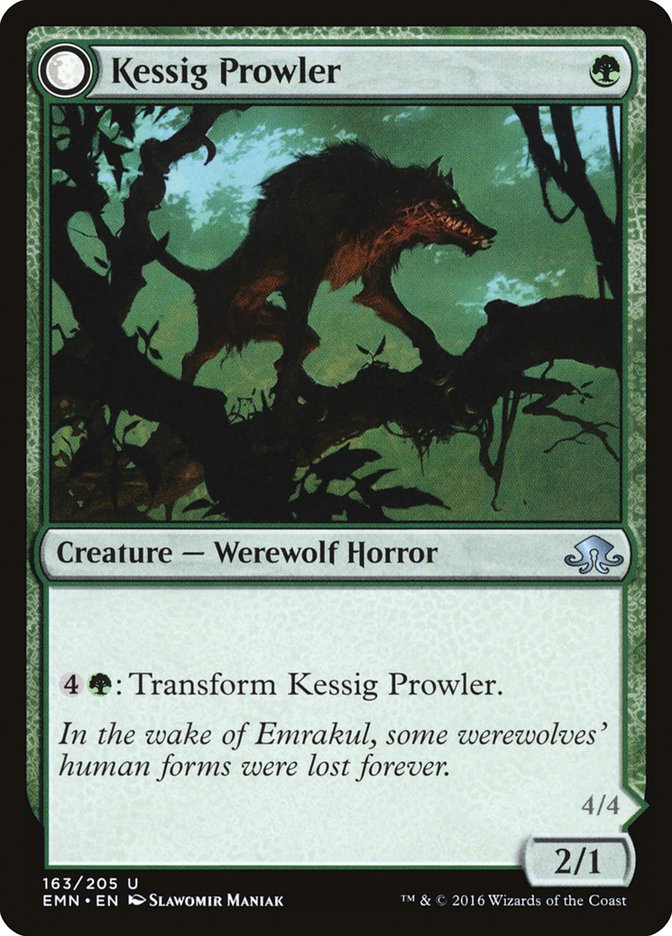 Kessig Prowler // Sinuous Predator [Eldritch Moon] - Magic: The Gathering - Card Brawlers | Quebec | Canada |