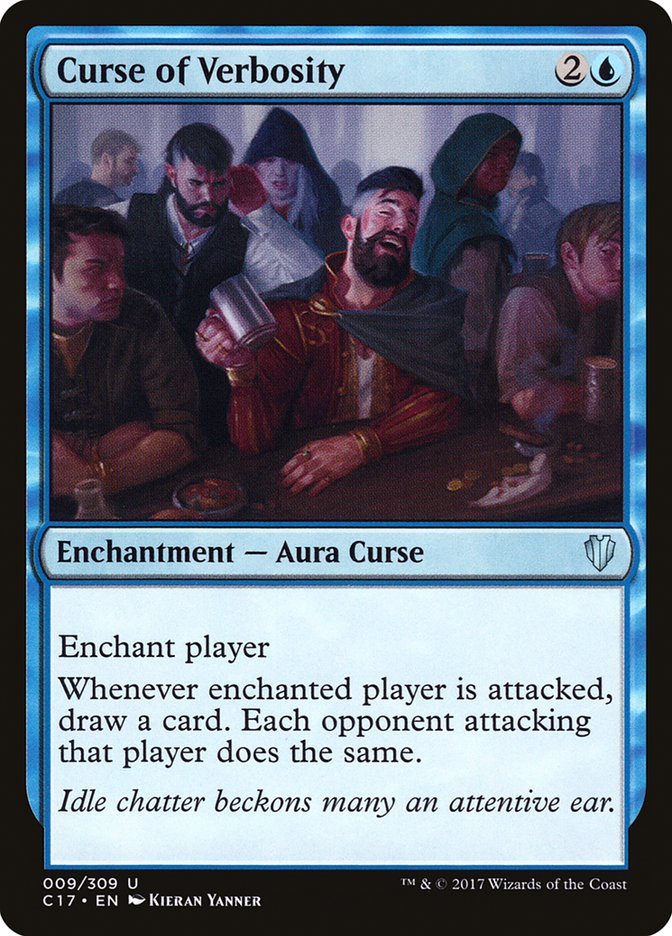 Curse of Verbosity [Commander 2017] - Magic: The Gathering - Card Brawlers | Quebec | Canada |