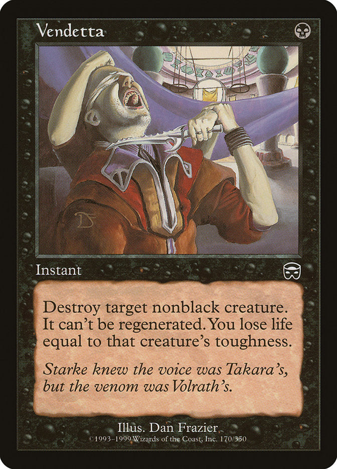 Vendetta [Mercadian Masques] - Magic: The Gathering - Card Brawlers | Quebec | Canada |