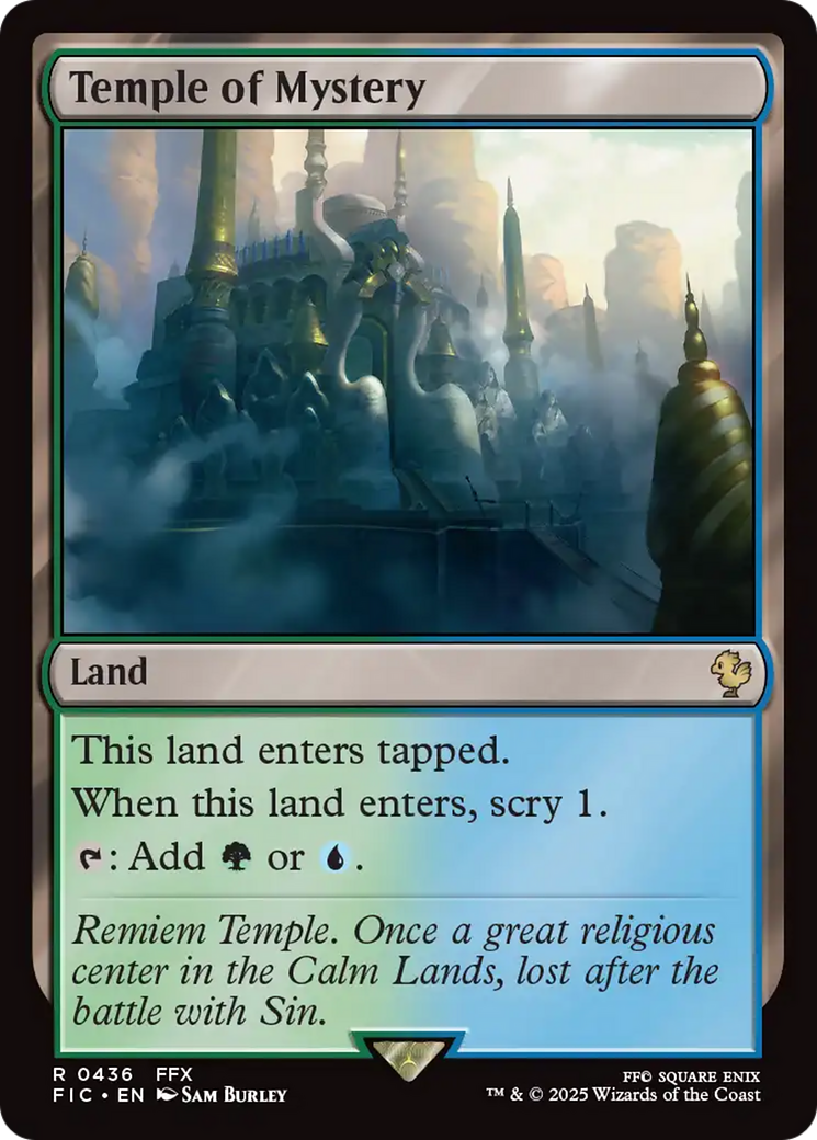 Temple of Mystery [FINAL FANTASY Commander] - Magic: The Gathering - Card Brawlers | Quebec | Canada |