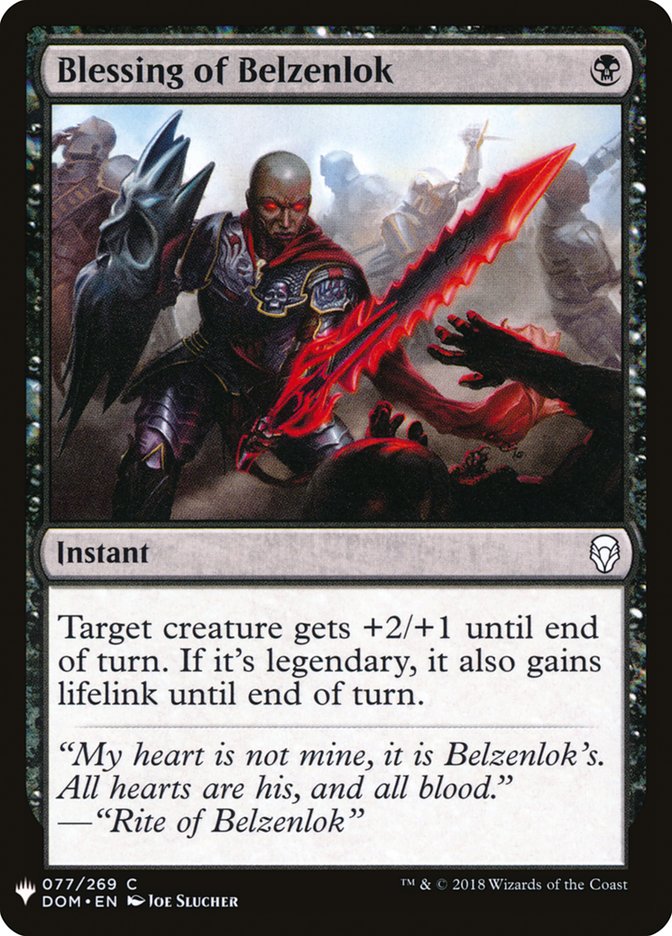 Blessing of Belzenlok [Mystery Booster] - Magic: The Gathering - Card Brawlers | Quebec | Canada |
