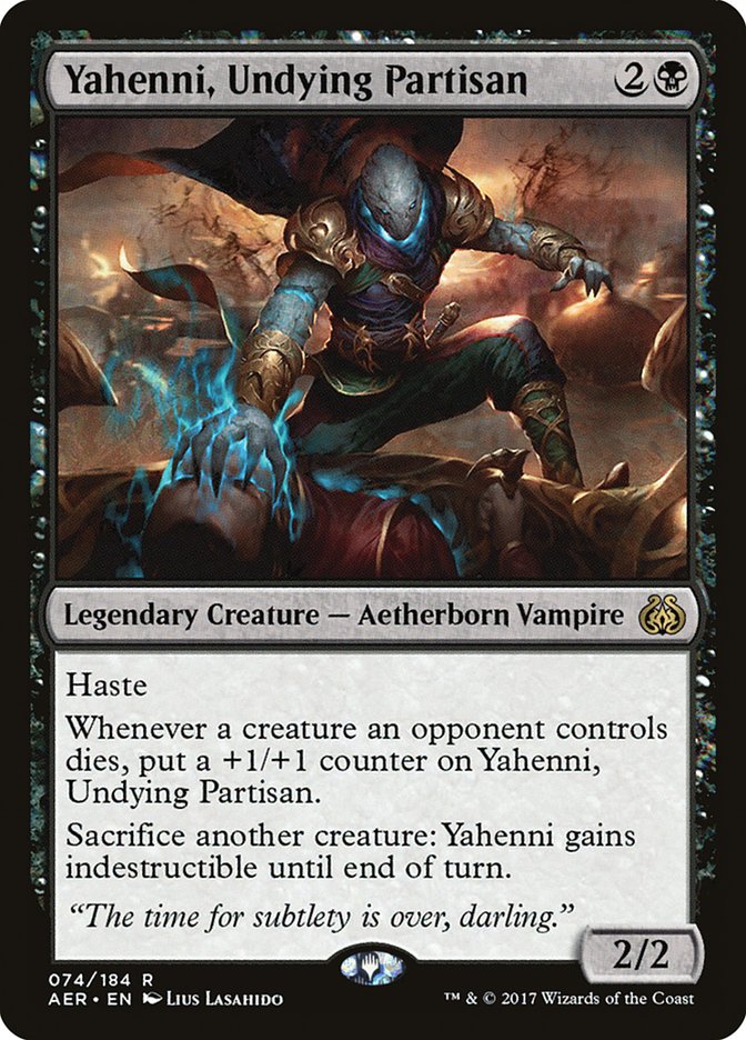 Yahenni, Undying Partisan [Aether Revolt] - Magic: The Gathering - Card Brawlers | Quebec | Canada |