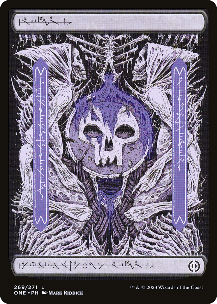 Swamp (269) (Phyrexian) [Phyrexia: All Will Be One] - Magic: The Gathering - Card Brawlers | Quebec | Canada |