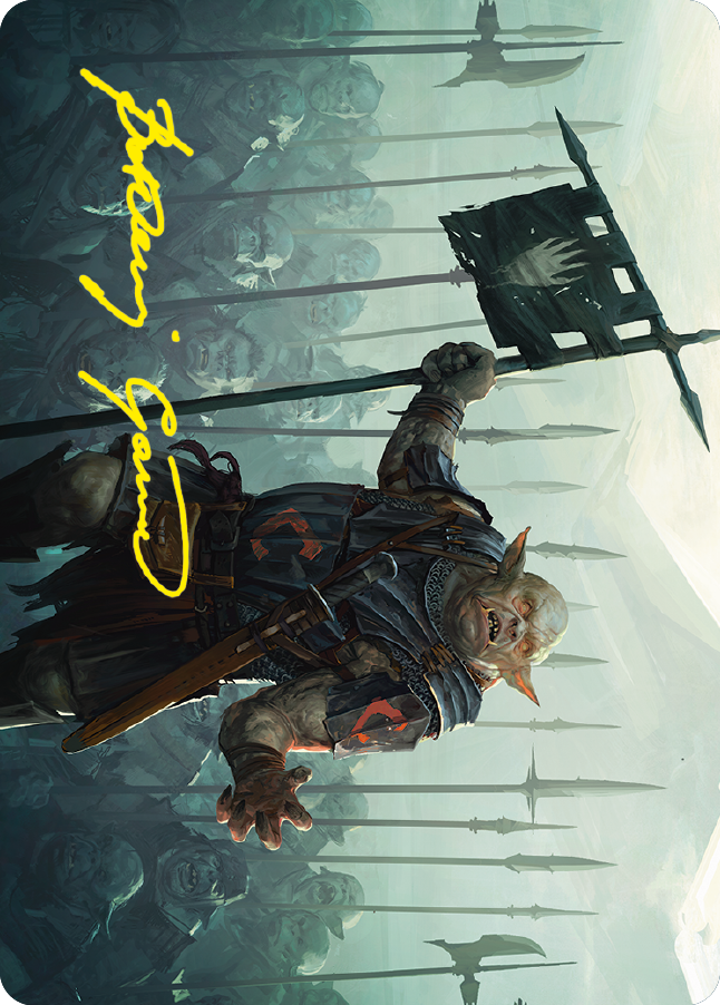 Ugluk of the White Hand Art Card (Gold-Stamped Signature) [The Lord of the Rings: Tales of Middle-earth Art Series] - Magic: The Gathering - Card Brawlers | Quebec | Canada |