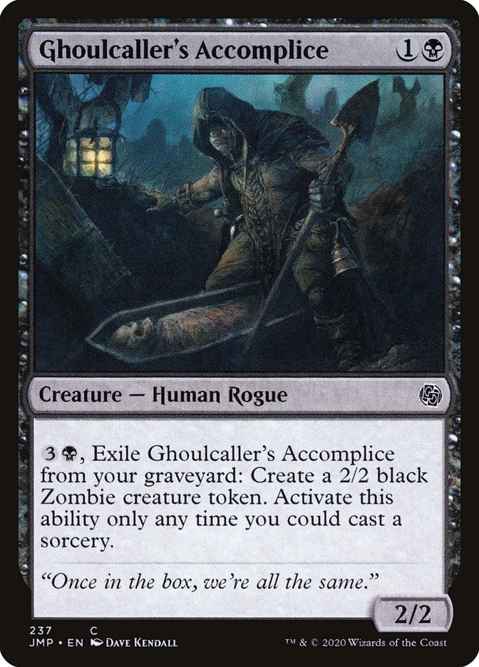 Ghoulcaller's Accomplice [Jumpstart] - Magic: The Gathering - Card Brawlers | Quebec | Canada |