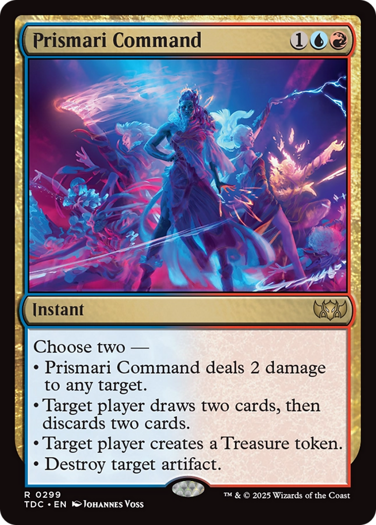 Prismari Command [Tarkir: Dragonstorm Commander] - Magic: The Gathering - Card Brawlers | Quebec | Canada |