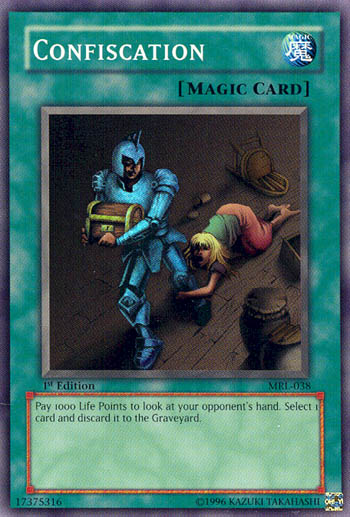 Confiscation [MRL-038] Super Rare - Yu-Gi-Oh! - Card Brawlers | Quebec | Canada |