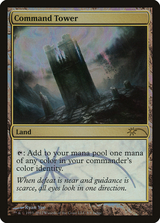 Command Tower [Judge Gift Cards 2012] - Magic: The Gathering - Card Brawlers | Quebec | Canada |