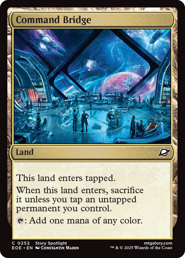 Command Bridge [Edge of Eternities] - Magic: The Gathering - Card Brawlers | Quebec | Canada |