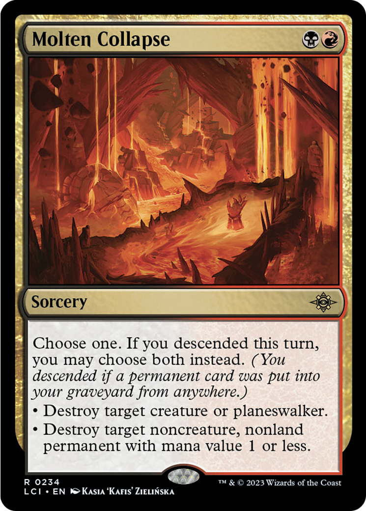 Molten Collapse [The Lost Caverns of Ixalan] - Magic: The Gathering - Card Brawlers | Quebec | Canada |
