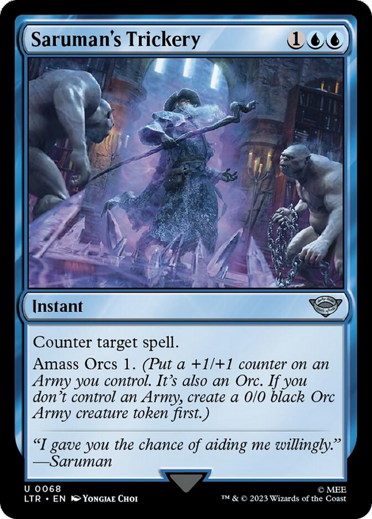 Saruman's Trickery [The Lord of the Rings: Tales of Middle-Earth] - Magic: The Gathering - Card Brawlers | Quebec | Canada |
