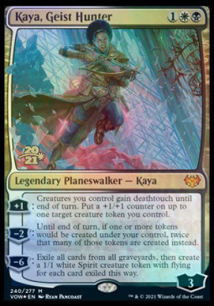 Kaya, Geist Hunter [Innistrad: Crimson Vow Prerelease Promos] - Magic: The Gathering - Card Brawlers | Quebec | Canada |