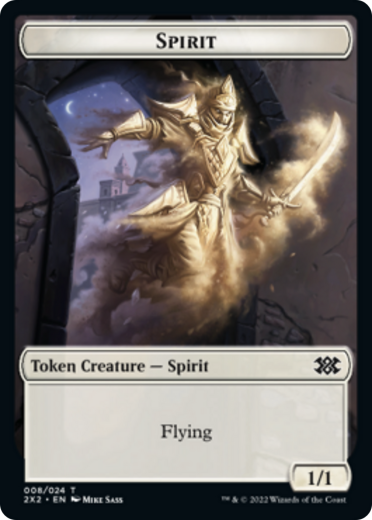 Spider // Spirit (008) Double-Sided Token [Double Masters 2022 Tokens] - Magic: The Gathering - Card Brawlers | Quebec | Canada |