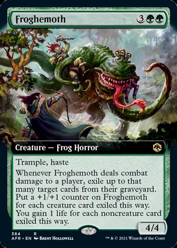 Froghemoth (Extended Art) [Dungeons & Dragons: Adventures in the Forgotten Realms] - Magic: The Gathering - Card Brawlers | Quebec | Canada |