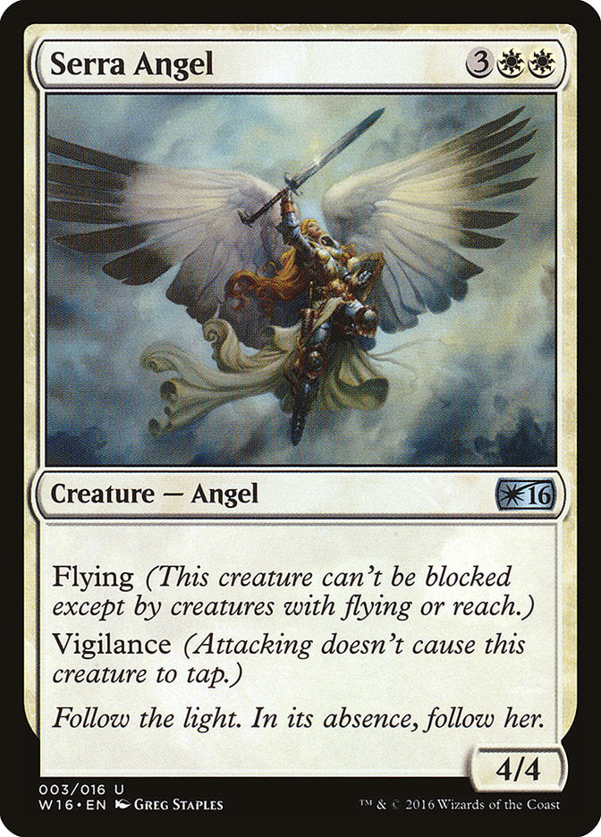 Serra Angel [Welcome Deck 2016] - Magic: The Gathering - Card Brawlers | Quebec | Canada |