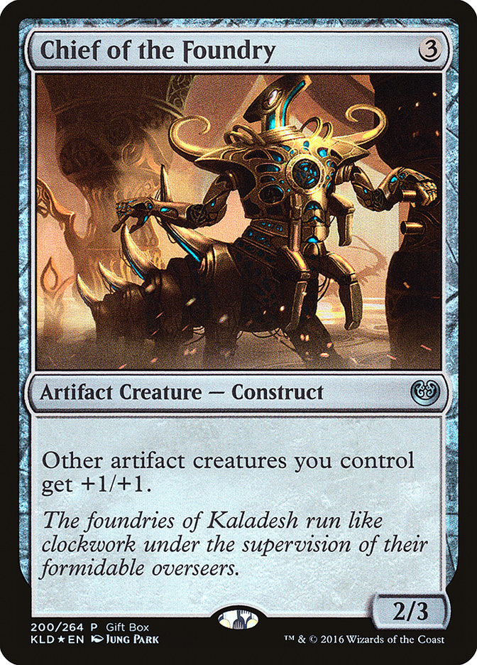 Chief of the Foundry (Gift Pack) [Kaladesh Promos] - Magic: The Gathering - Card Brawlers | Quebec | Canada |