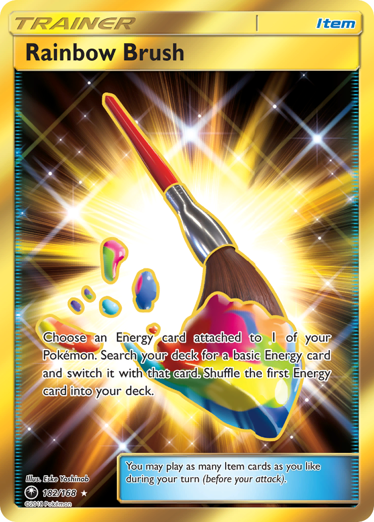Rainbow Brush (182/168) [Sun & Moon: Celestial Storm] - Pokémon - Card Brawlers | Quebec | Canada |