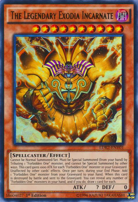 The Legendary Exodia Incarnate [LDK2-ENY01] Ultra Rare - Yu-Gi-Oh! - Card Brawlers | Quebec | Canada |