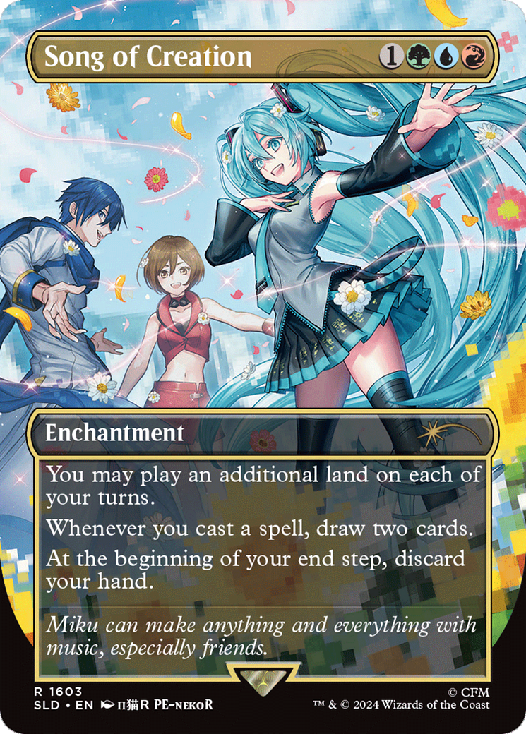 Song of Creation (Rainbow Foil) [Secret Lair Drop Series] - Magic: The Gathering - Card Brawlers | Quebec | Canada |