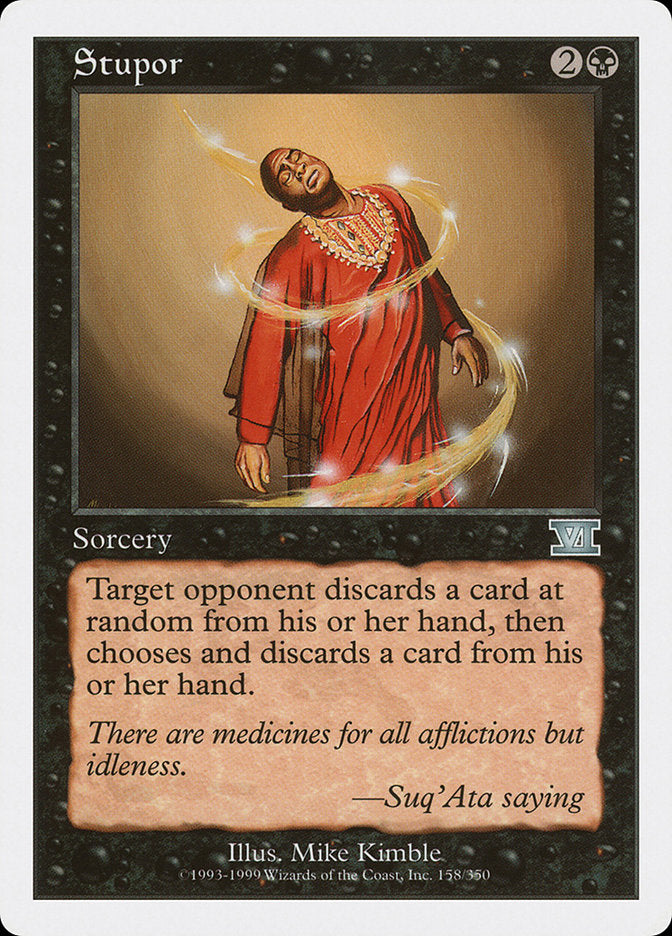 Stupor [Classic Sixth Edition] - Magic: The Gathering - Card Brawlers | Quebec | Canada |