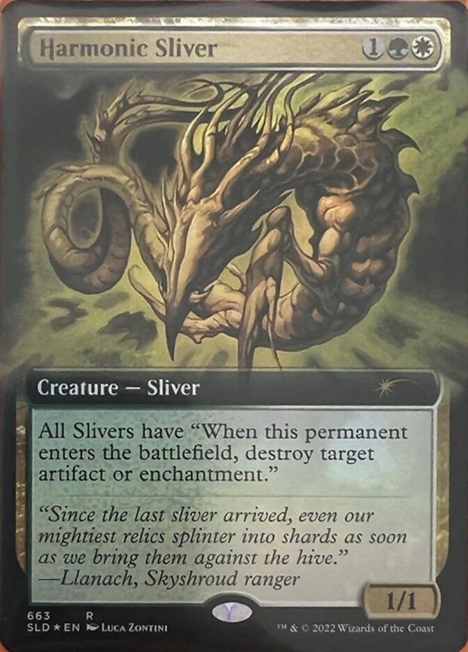 Harmonic Sliver (Extended Art) [Secret Lair Drop Promos] - Magic: The Gathering - Card Brawlers | Quebec | Canada |