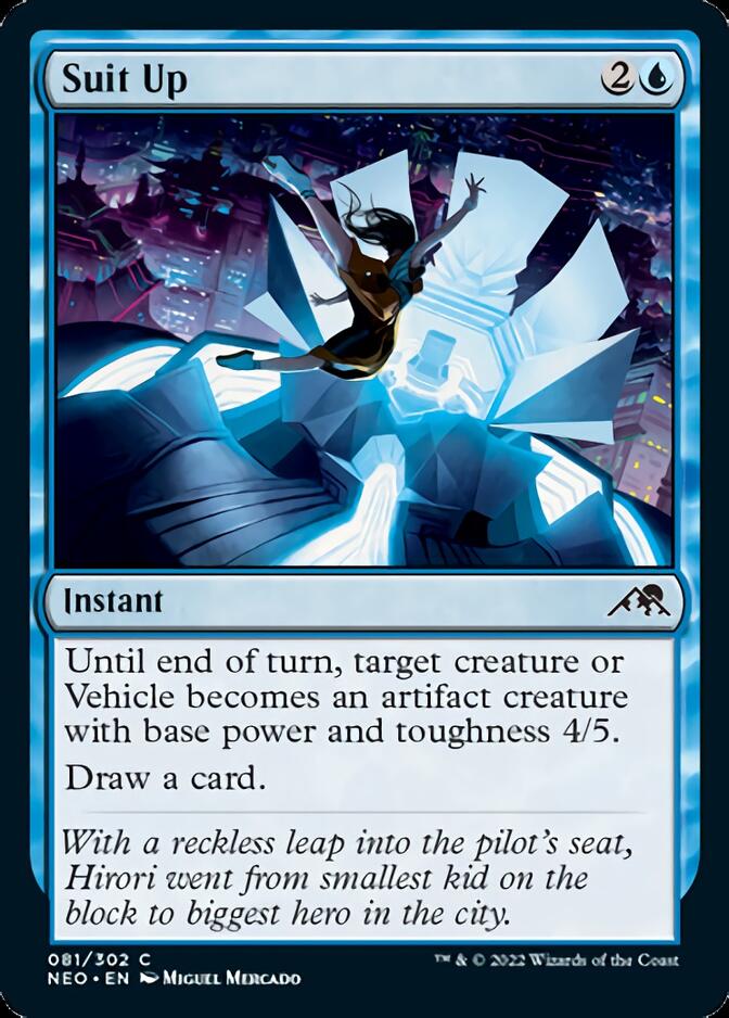 Suit Up [Kamigawa: Neon Dynasty] - Magic: The Gathering - Card Brawlers | Quebec | Canada |