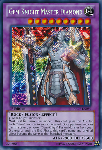 Gem-Knight Master Diamond [HA07-EN059] Secret Rare - Yu-Gi-Oh! - Card Brawlers | Quebec | Canada |