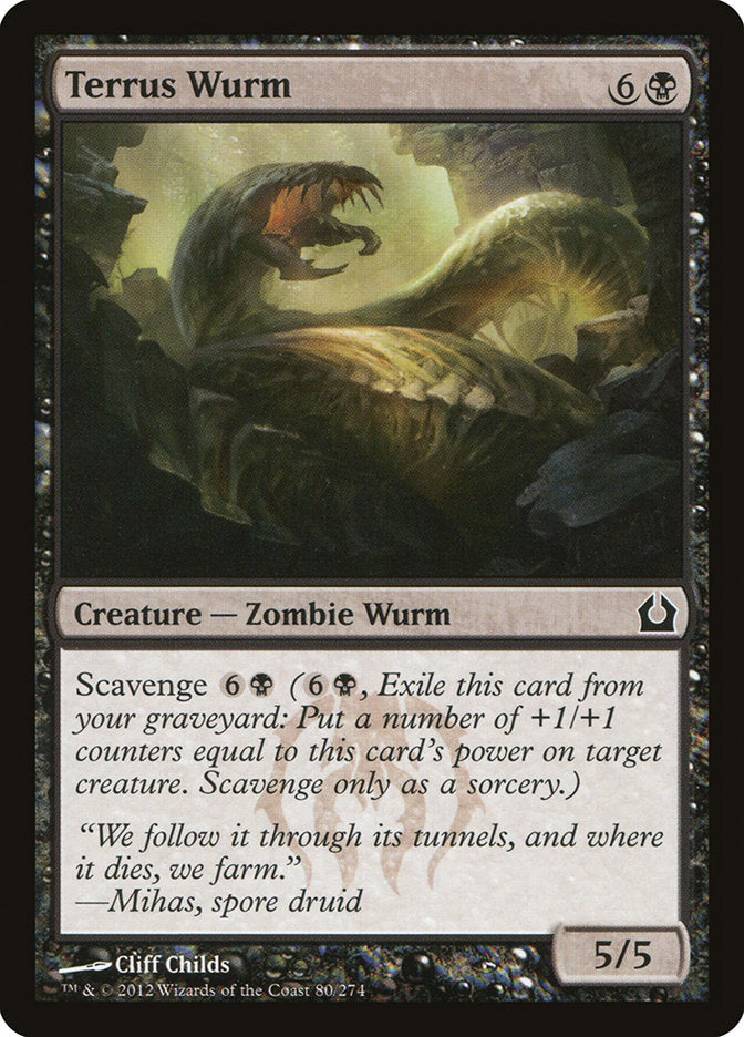Terrus Wurm [Return to Ravnica] - Magic: The Gathering - Card Brawlers | Quebec | Canada |