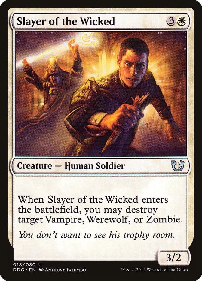 Slayer of the Wicked [Duel Decks: Blessed vs. Cursed] - Magic: The Gathering - Card Brawlers | Quebec | Canada |