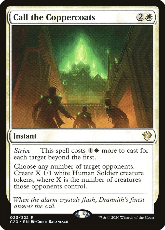 Call the Coppercoats [Commander 2020] - Magic: The Gathering - Card Brawlers | Quebec | Canada |